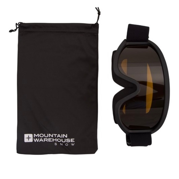 MOUNTAIN WEARHOUSE Men’s Ski Goggles in Black - Picture 1 of 5